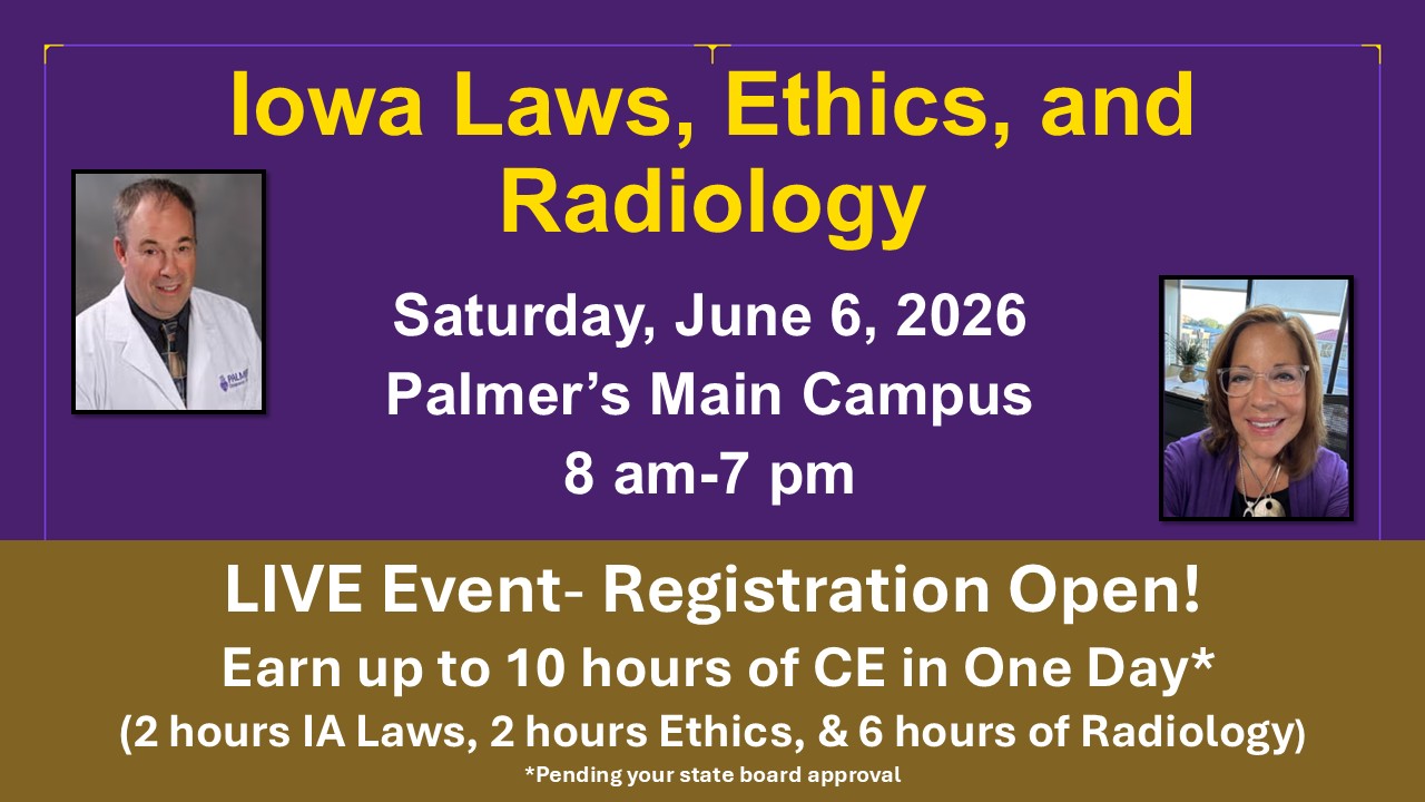 Iowa Laws, Ethics, & Radiology